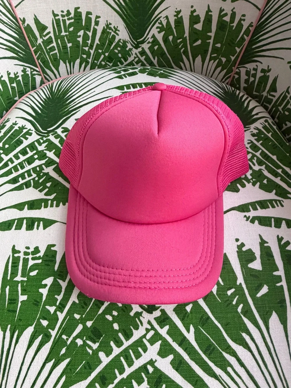 Hot Pink  trucker hat new in bags set of 5